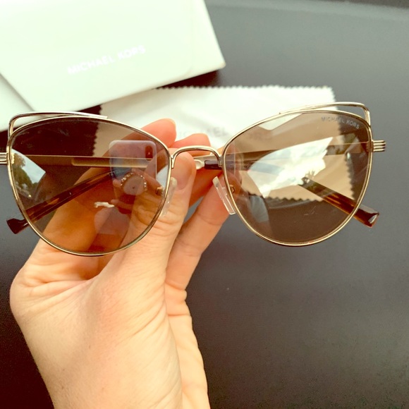 Michael Kors Accessories Rose Gold Cateye Sunglasses Poshmark